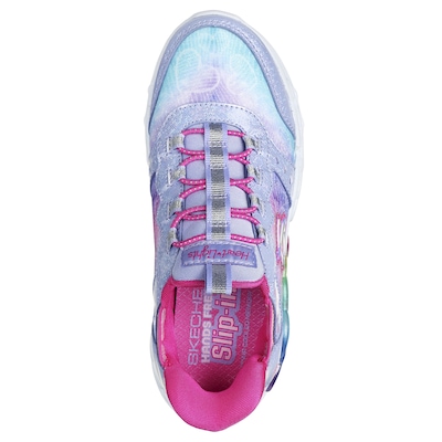 Tênis Skechers Infinite Heart Lights Etern - Infantil - Foto 4