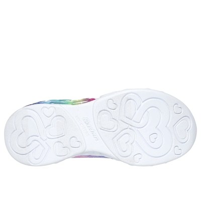 Tênis Skechers Infinite Heart Lights Etern - Infantil - Foto 5