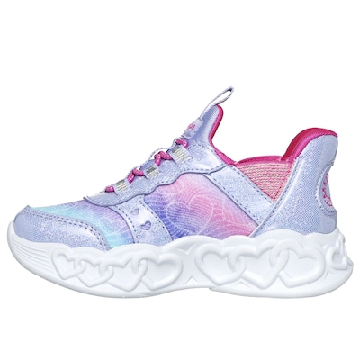 Tênis Skechers Infinite Heart Lights Etern - Infantil - Foto 3