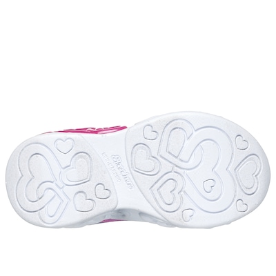 Tênis Skechers Infinite Heart Lights Etern - Infantil - Foto 5