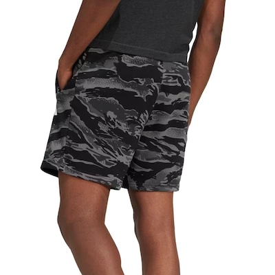 Shorts Adidas Moletinho Essentials Camo - Masculino - Foto 2
