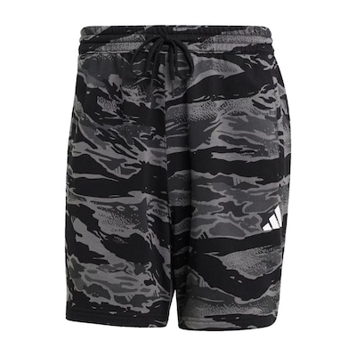 Shorts Adidas Moletinho Essentials Camo - Masculino - Foto 3