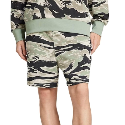 Shorts Adidas Moletinho Essentials Camo - Masculino - Foto 1
