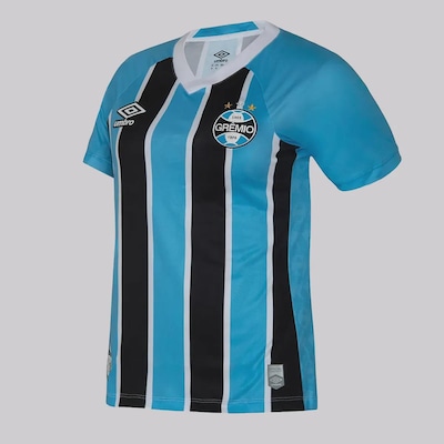Camisa do Grêmio I 25 Umbro Feminina Torcedora - Foto 2