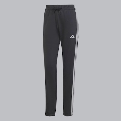Calça adidas French Terry Cuffed 3S - Feminina - Foto 1