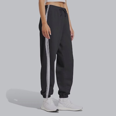 Calça adidas French Terry Cuffed 3S - Feminina - Foto 3