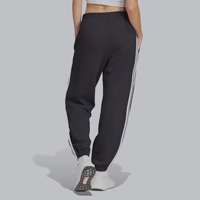 Calça adidas French Terry Cuffed 3S - Feminina - Foto 4