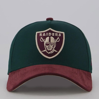 Boné Aba Curva New Era NFL Las Vegas Raiders Card 940 - Snapback - Adulto - Foto 2