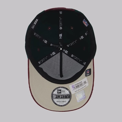Boné Aba Curva New Era NFL Las Vegas Raiders Card 940 - Snapback - Adulto - Foto 4