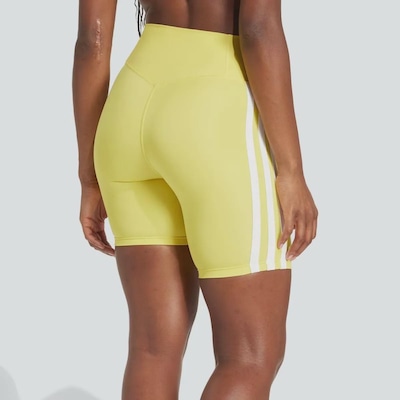 Bermuda adidas Optime 3 Stripes - Feminina - Foto 2