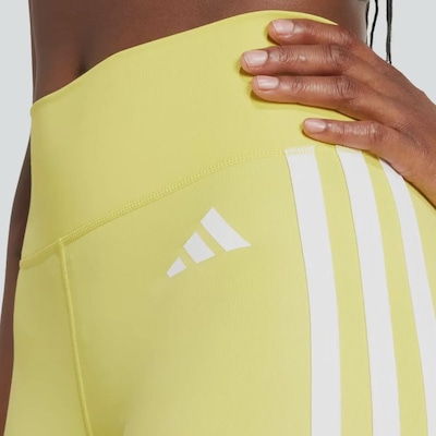 Bermuda adidas Optime 3 Stripes - Feminina - Foto 3