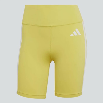 Bermuda adidas Optime 3 Stripes - Feminina - Foto 4
