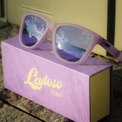 Óculos de Sol Yopp Unissex Polarizado Lente Clara LeY.toso Via Lactos - Foto 4