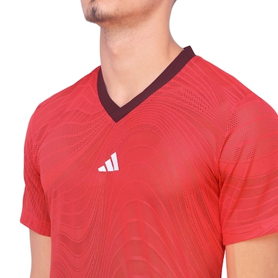 Camiseta  adidas Tennis Pro Climacool+ Freelift - Masculina - Foto 3