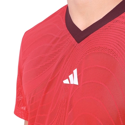 Camiseta  adidas Tennis Pro Climacool+ Freelift - Masculina - Foto 4
