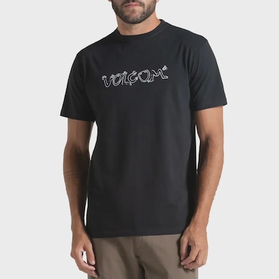 Camiseta Volcom Crazybal - Masculina - Foto 1