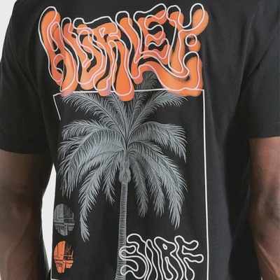 Camiseta Hurley Estampa Relevo Hurley Flow - Masculina - Foto 4