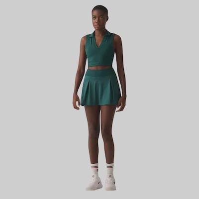 Skort Fila Match Ao - Feminino - Foto 1
