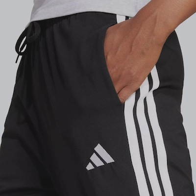 Calça adidas Single Jersey 3 Stripes -  Feminina - Foto 3