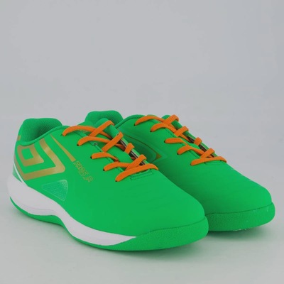 Chuteira de Futsal Umbro Pro 5 GL Saint Patrick's - Infantil - Foto 2