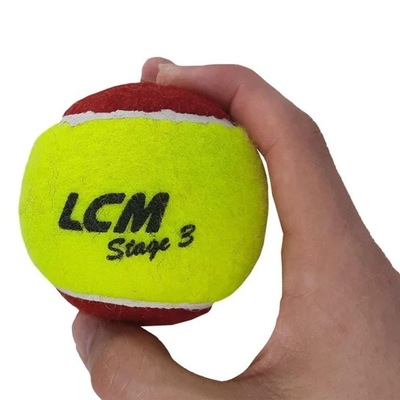 Kit com 3 Bolas de Tennis LCM Stage III Iniciante - Foto 2