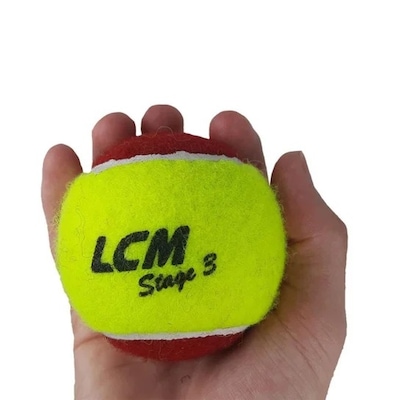 Kit com 3 Bolas de Tennis LCM Stage III Iniciante - Foto 4