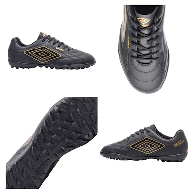 Kit Chuteira Society Umbro Class Footballer e Meião - Adulto - Foto 6