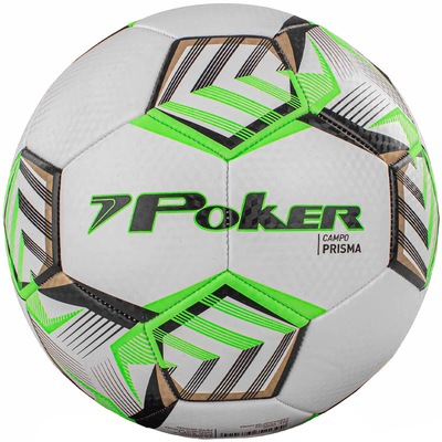 Bola de Futebol de Campo Poker Training 32 Gomos Prisma - Foto 1