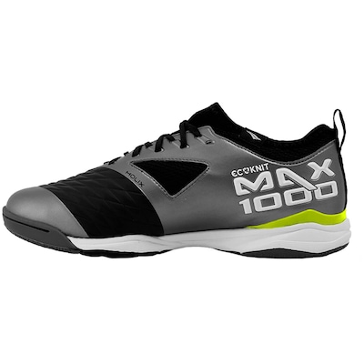 Chuteira Futsal Penalty Max 1000 Locker Ecoknit - Adulto - Foto 2