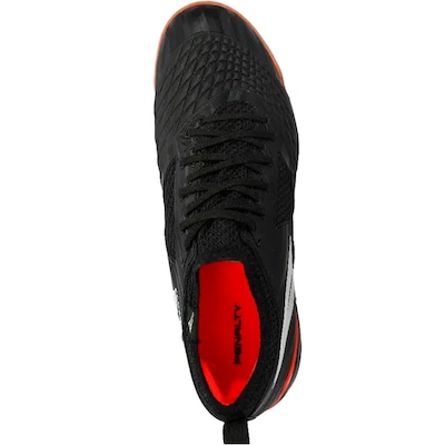 Chuteira Futsal Penalty Max 1000 Locker Ecoknit - Adulto - Foto 3
