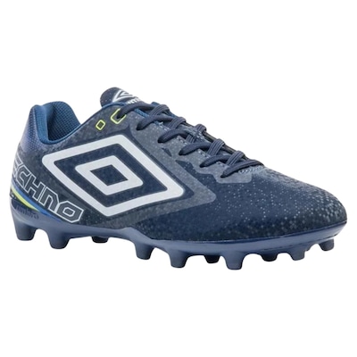 Kit Chuteira de Campo Umbro Techno II + Meião - Adulto - Foto 2