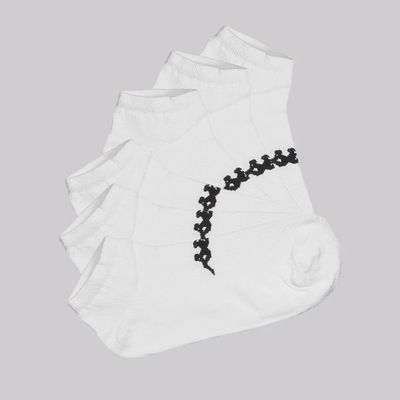 Kit Meia Sapatilha Kappa 6 Pares Cano Baixo - Tamanho 38 - 43 - Adulto - Foto 1
