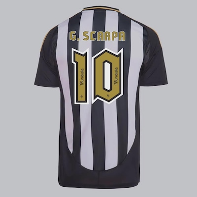 Camisa do Atlético Mineiro adidas I 2025 10 G. Scarpa - Masculina - Foto 1