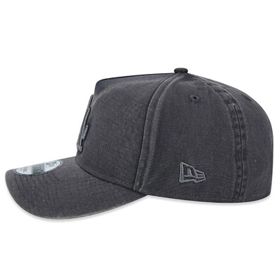 Boné Aba Curva New Era 9FORTY A-Frame Los Angeles Dodgers MLB - Snapback - Adulto - Foto 4