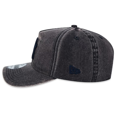 Boné Aba Curva New Era 9FORTY A-Frame New York Yankees MLB Core - Snapback - Adulto - Foto 4