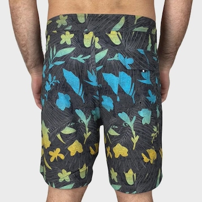 Bermuda Hurley Phantom Classic Flowers 18' - Masculina - Foto 5