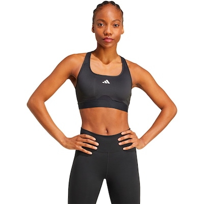 Top adidas Power React - Feminino - Foto 1