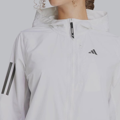 Jaqueta adidas Own The Run Base Com Capuz - Feminina - Foto 3