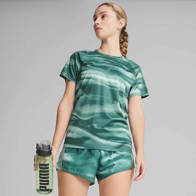 Camiseta Puma W Run Velocity AOP - Feminina - Foto 1