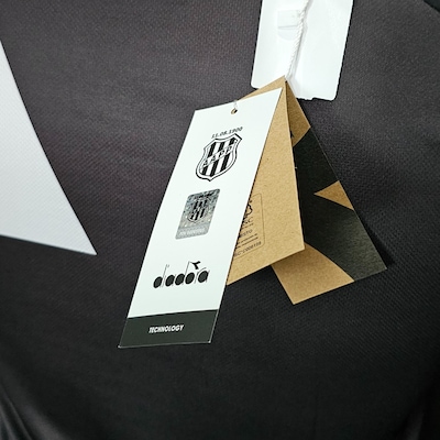 Camisa Ponte Preta Diadora 2025 Uniforme 2 Torcedor - Masculina - Foto 5