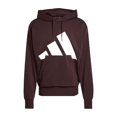 Blusão de Moletom adidas Big Logo com Capuz Canguru - Masculino - Foto 3