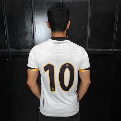 Camisa Amazonas Diadora F.C 2025 Uniforme 2 Número 10 - Masculina - Foto 6
