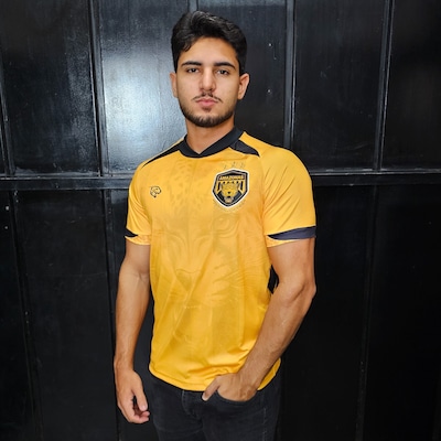 Camisa Amazonas Diadora F.C 2025 Uniforme 1 Número 10 - Masculina - Foto 3