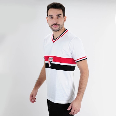 Camiseta do São Paulo RetrôMania 1969 - Masculina - Foto 3