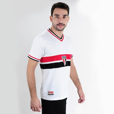 Camiseta do São Paulo RetrôMania 1969 - Masculina - Foto 4