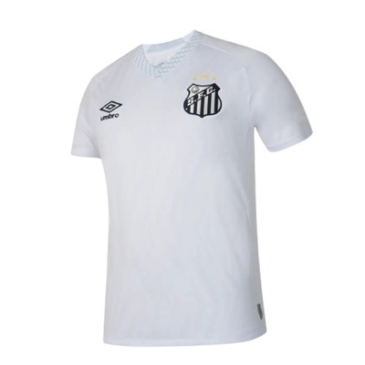 Camisa Santos Of.1 2025 Torcedor Umbro - Infantil - Foto 2