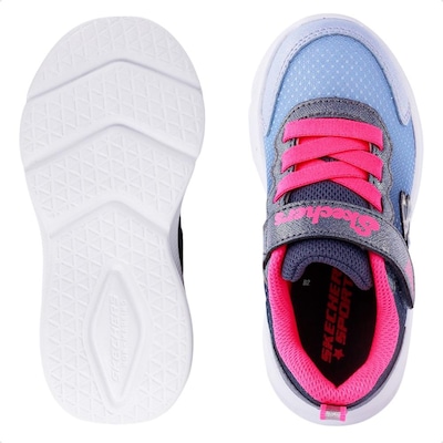 Tênis Skechers Sole Swifters Cutie Walk - Infantil - Foto 6