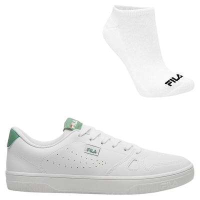 Tênis Fila Daily + Meia - Masculino - Foto 1