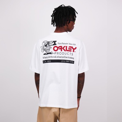 Camiseta Oakley B1B Wall Tee Edição Limitada - Masculina - Foto 4