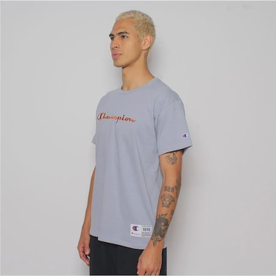 Camiseta Champion Mc Script Bordado Gt220B Esc5041Bc - Unissex - Foto 4